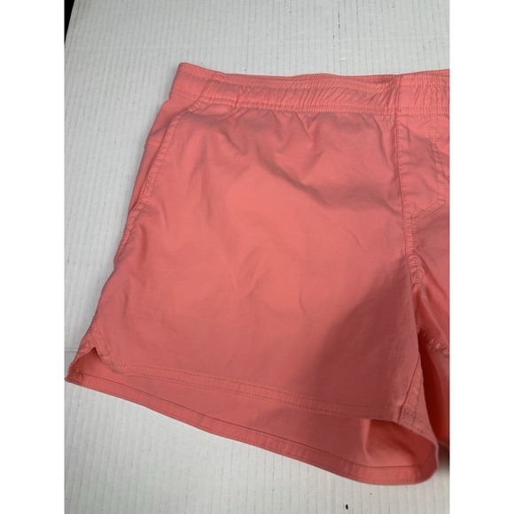 AFTCO Fishing Shorts Coral  Women's L Elastic Waist Pockets Quick Dry 3.5" In - Picture 3 of 6